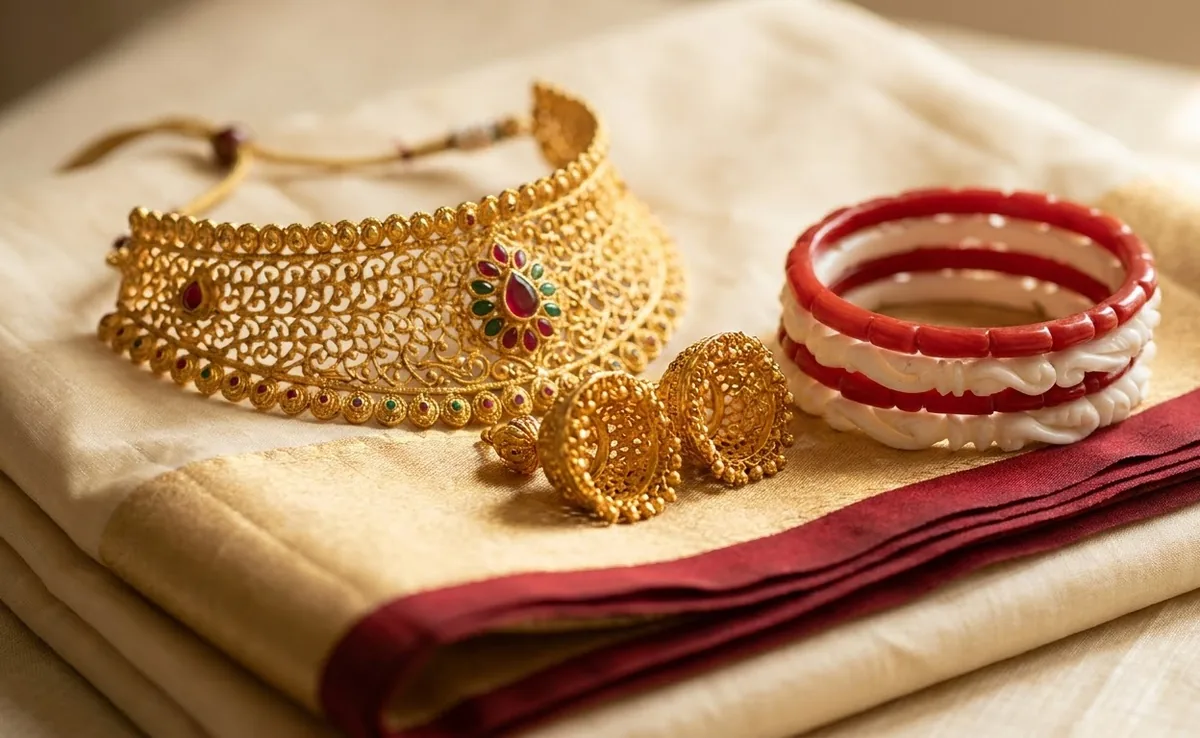 Durga Puja Jewellery: Bengali Looks From Shashthi to Dashami